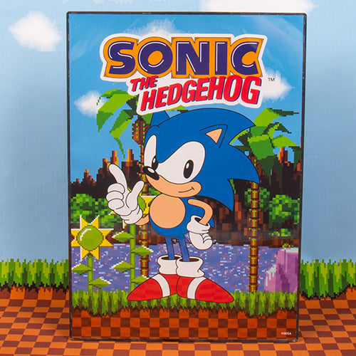 poster light box featuring Sonic The Hedgehog