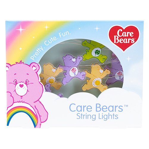 care bear lights boxed in matching branded packaging