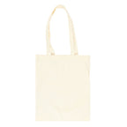 Cute and Creepy Cat Print Polycotton Tote Bag with Enamel Pin