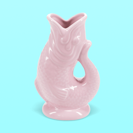 Ceramic fish vase - Pink