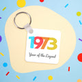 Retro Year Of The Legend Keyring