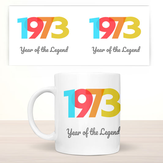 Retro Year Of The Legend Mug