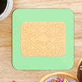 Custard Cream Biscuit Coaster