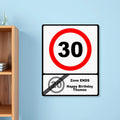 Aluminium Panel - Birthday Milestone Zone Ends
