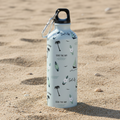 a seaside themed water bottle