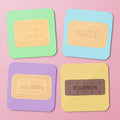 The Biscuit Coaster Collection - 4 Pack
