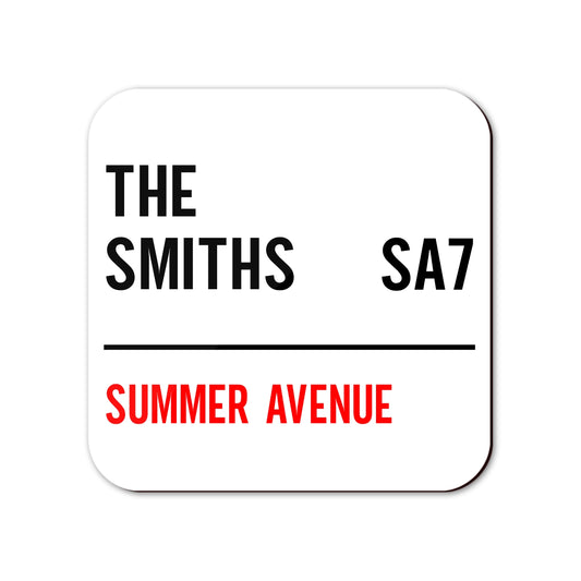 Street Sign Family Coaster