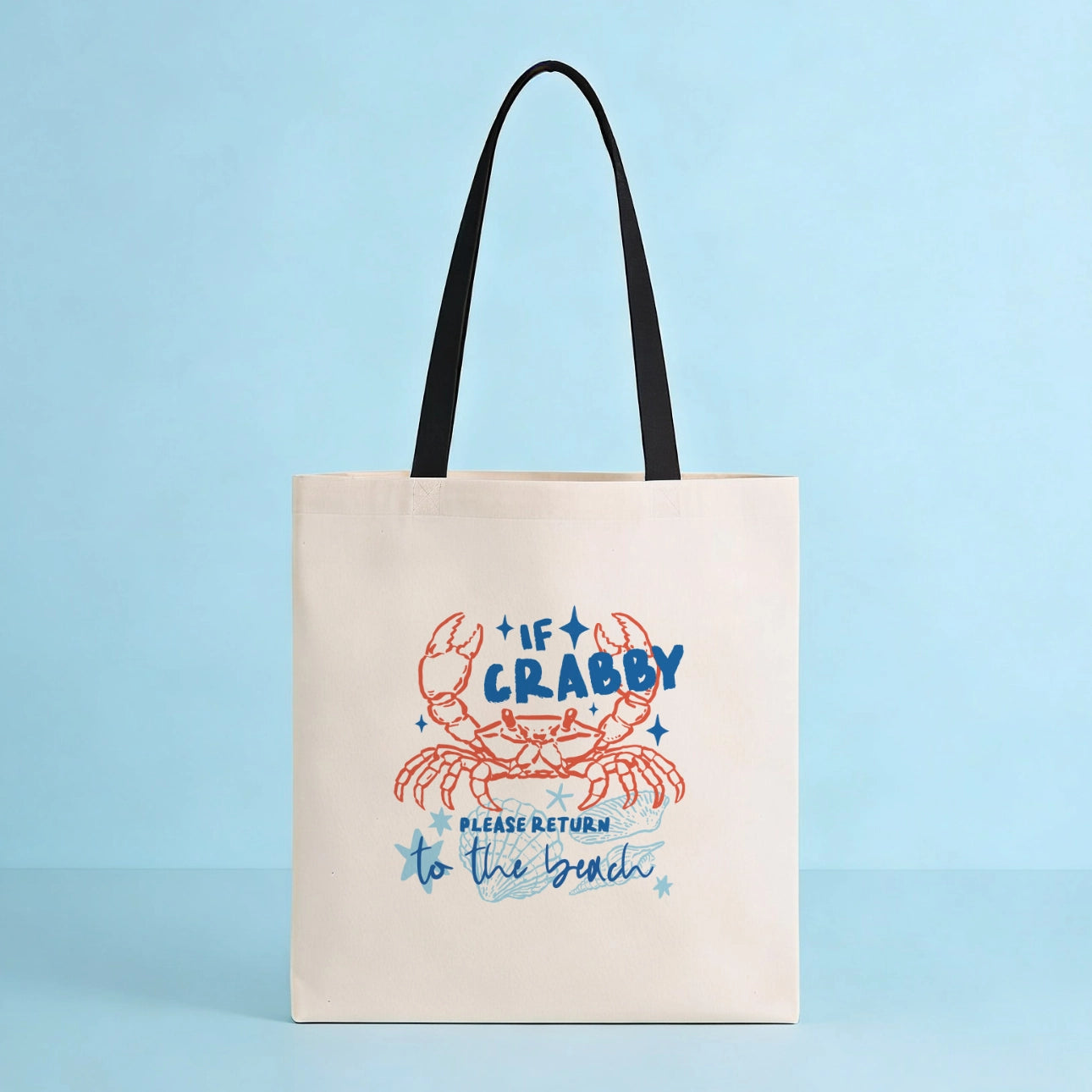 If I'm Craby Tote Bag