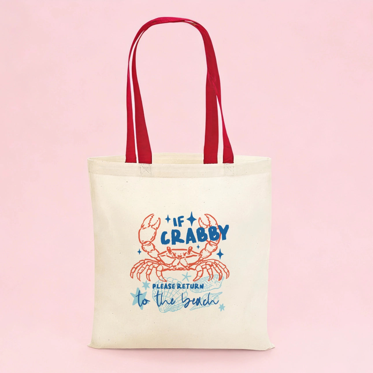 If I'm Craby Tote Bag