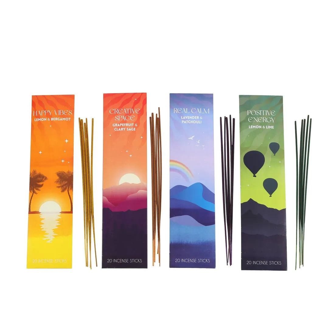 Incense Stick 20 Pack - Happy Collection