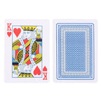 Playing card with King of Hearts design on a white background