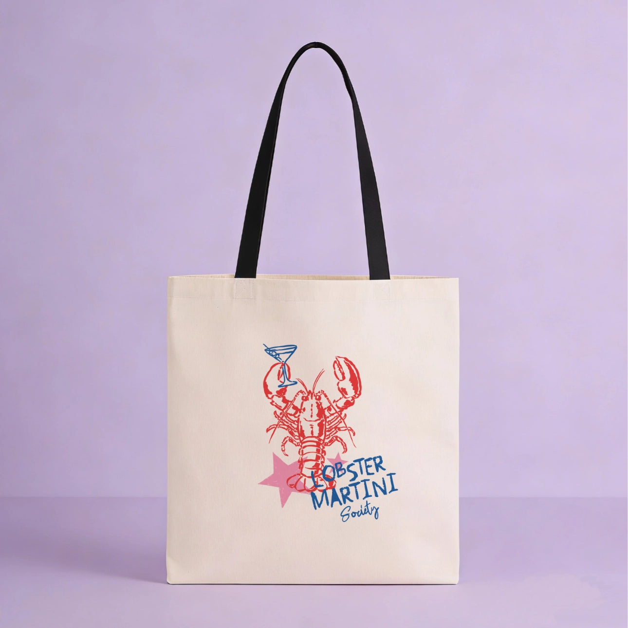 Lobster Martini Society Tote Bag