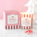 Pink Peppermint Scented Candle