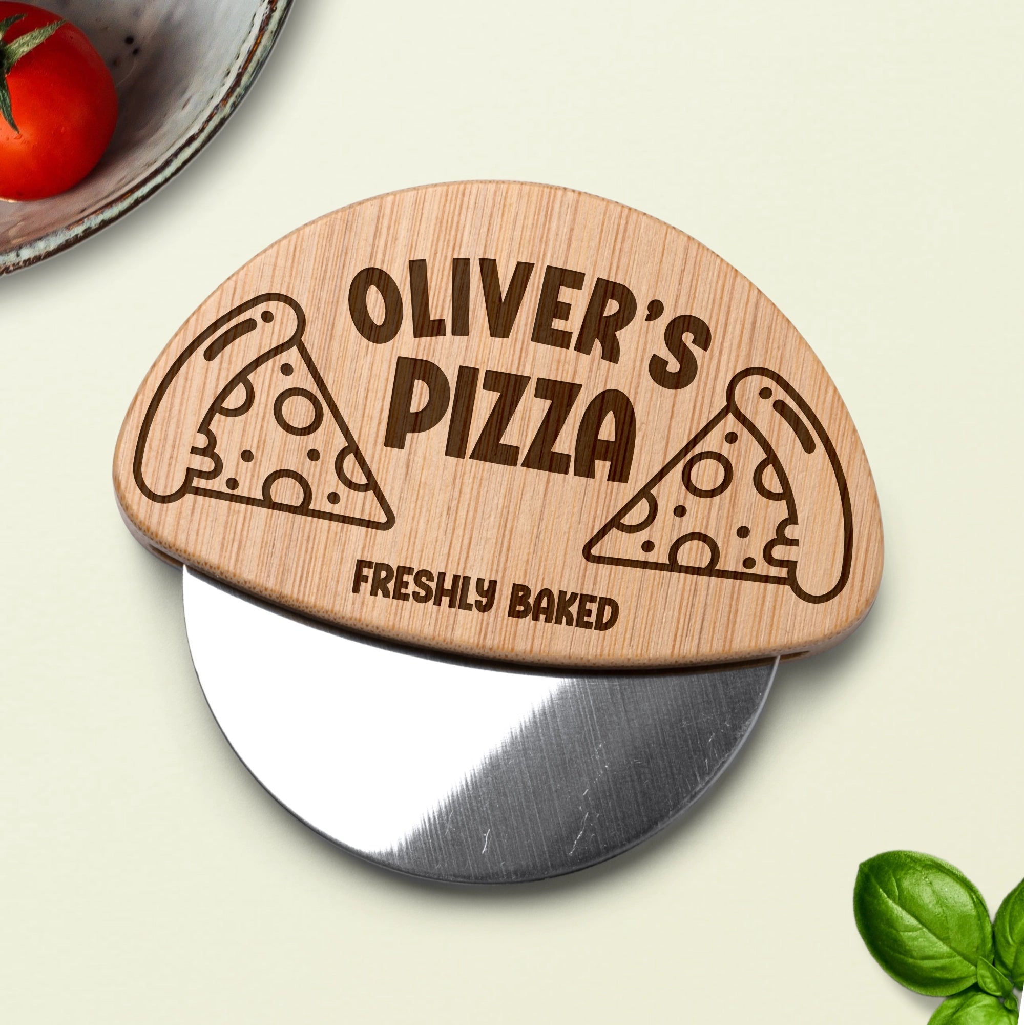 Pizza Cutter - Personalised Freshly Baked
