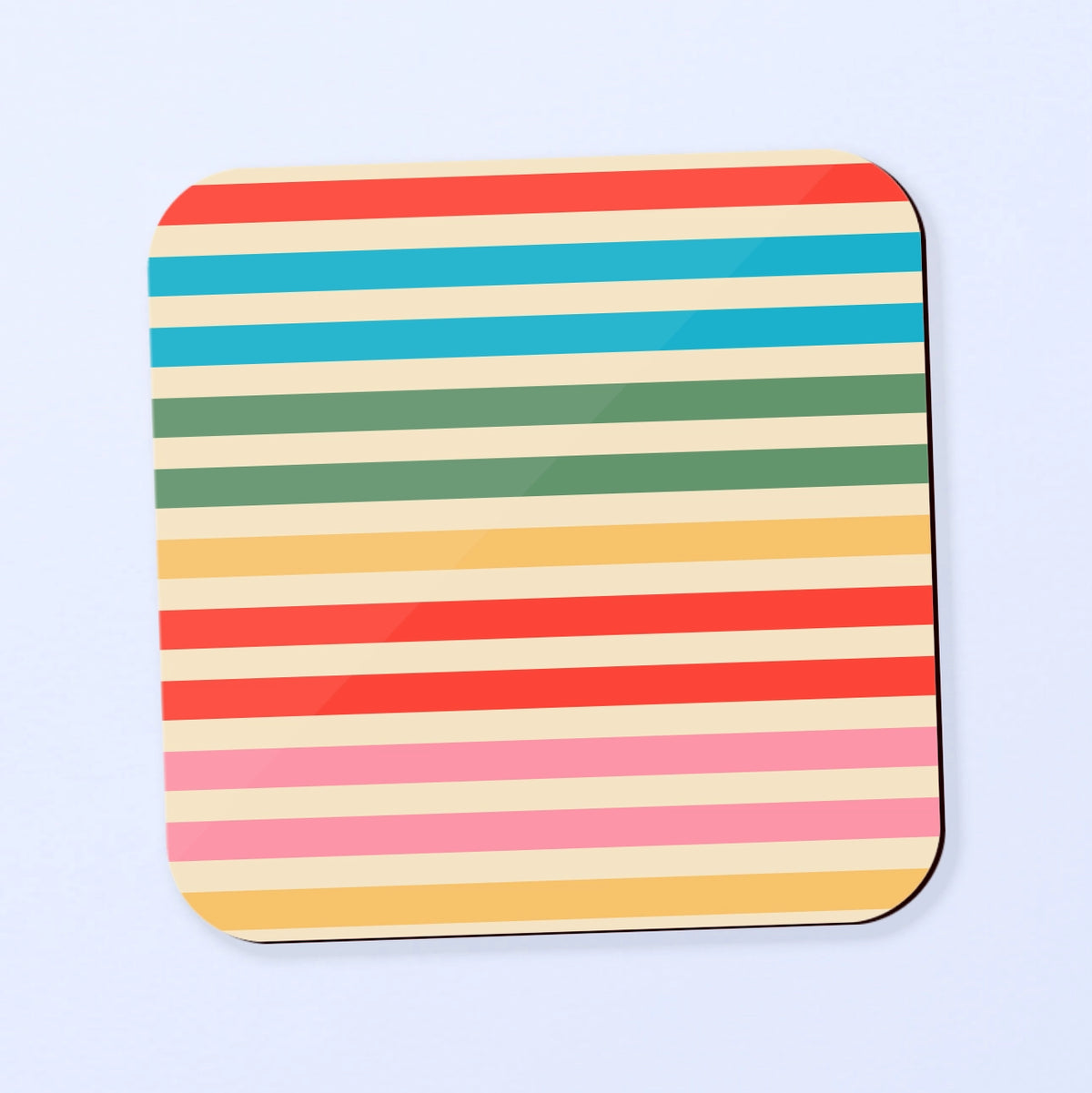Retro Stripes Coaster