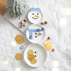 Set of 3 Winter Snowmen Stacking Bowls