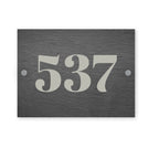 Statement Slate House Sign
