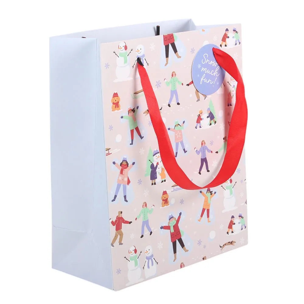 Snow Much Fun Print Gift Bag