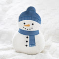 Snowman Shaped Boucle Cushion
