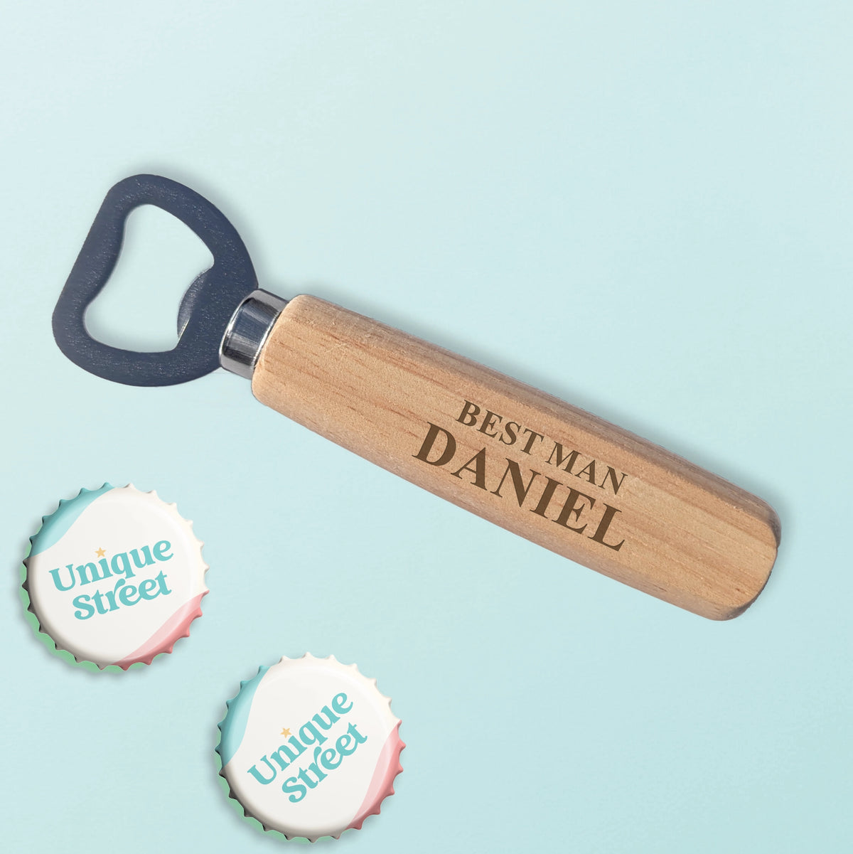 Wooden Bottle Opener - Wedding