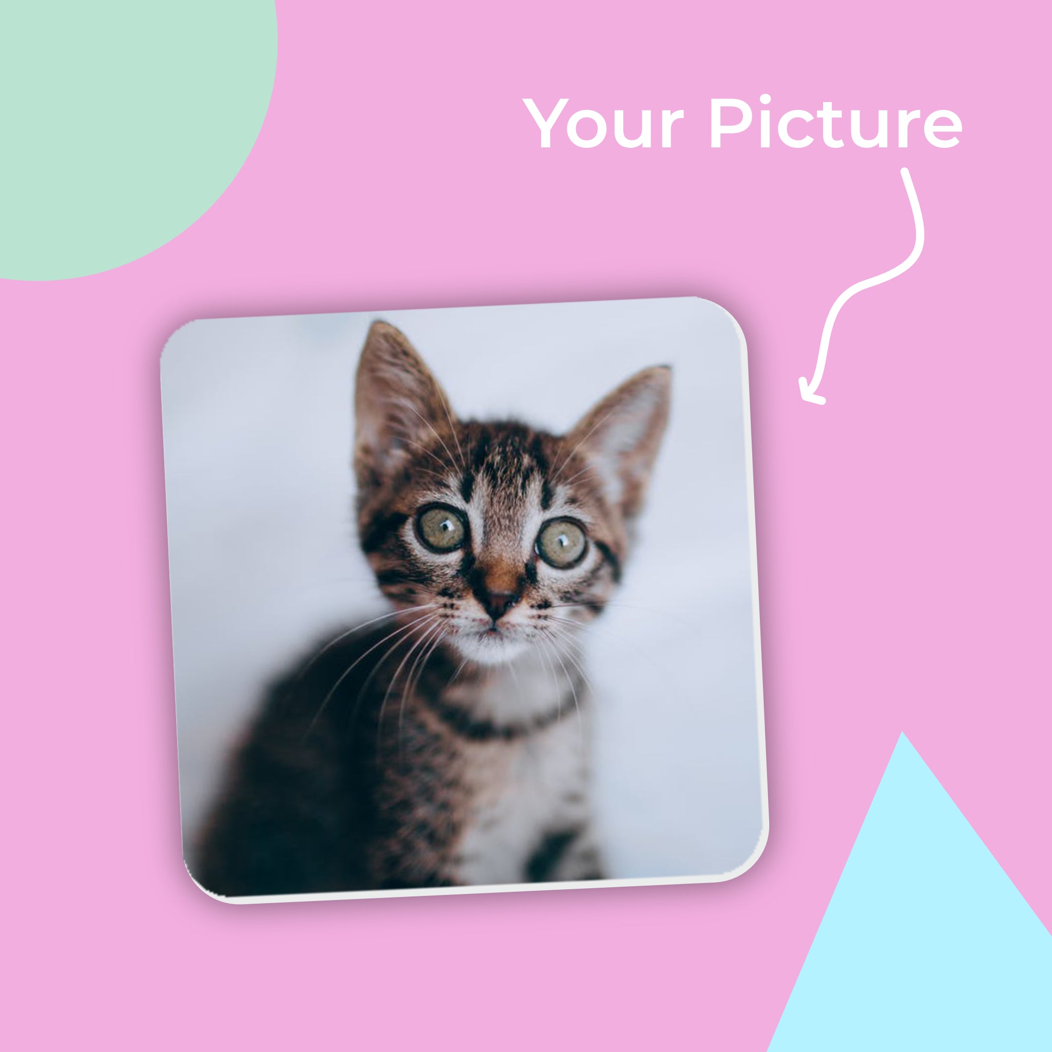 Personalised Square Fridge Magnet